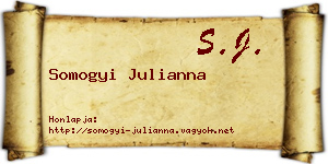 Somogyi Julianna névjegykártya